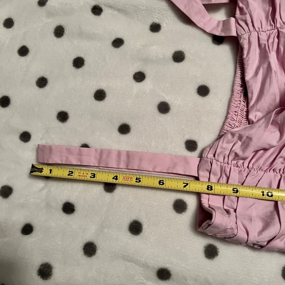 Zara Tiered Poplin Cotton Maxi Dress - Picture 7 of 11